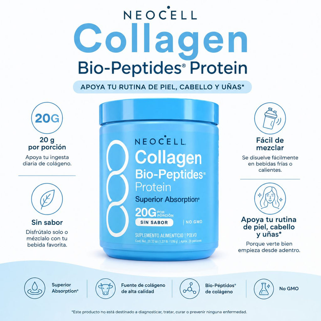 NeoCell Colágeno Bio-Péptidos en Polvo 567 g