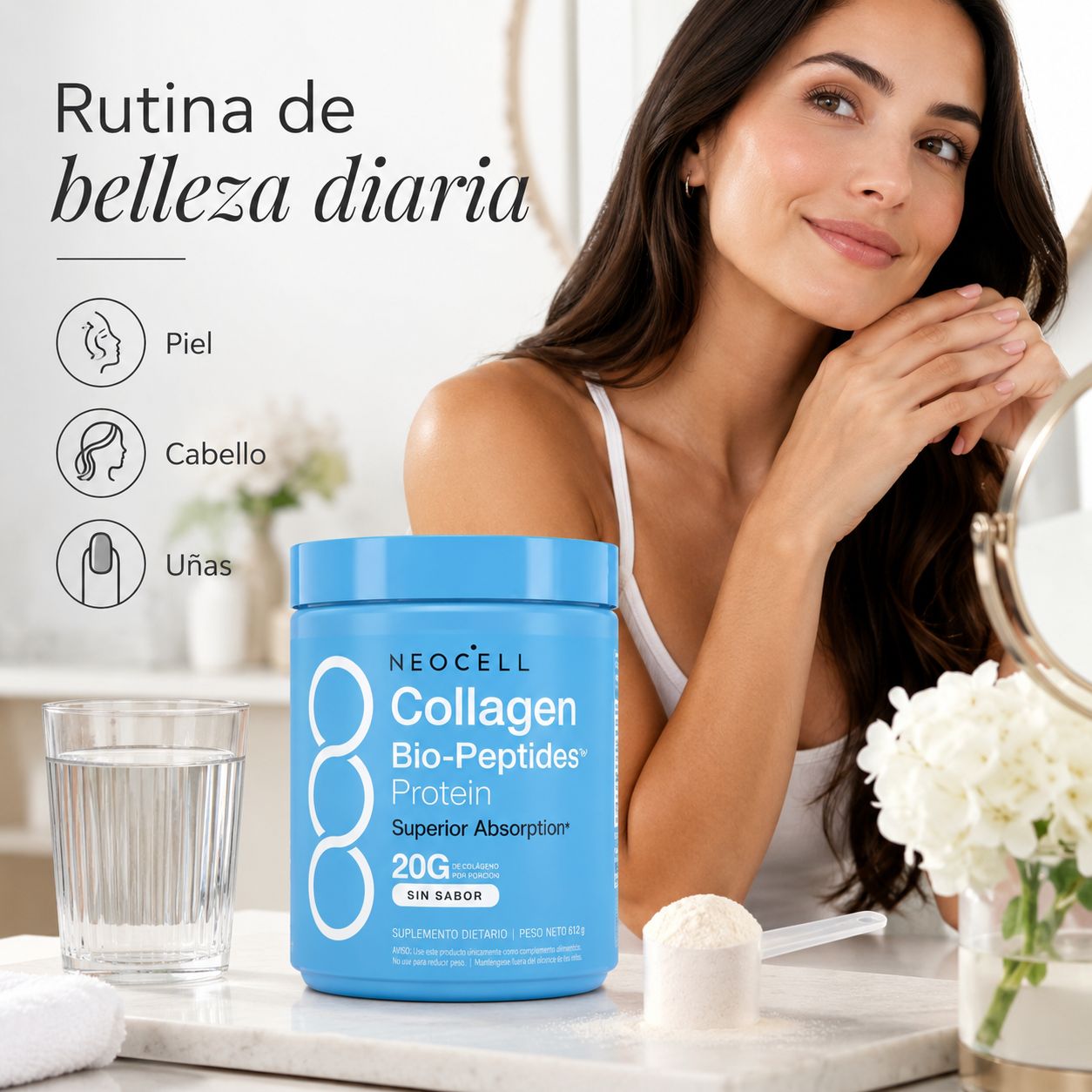 NeoCell Colágeno Bio-Péptidos en Polvo 567 g