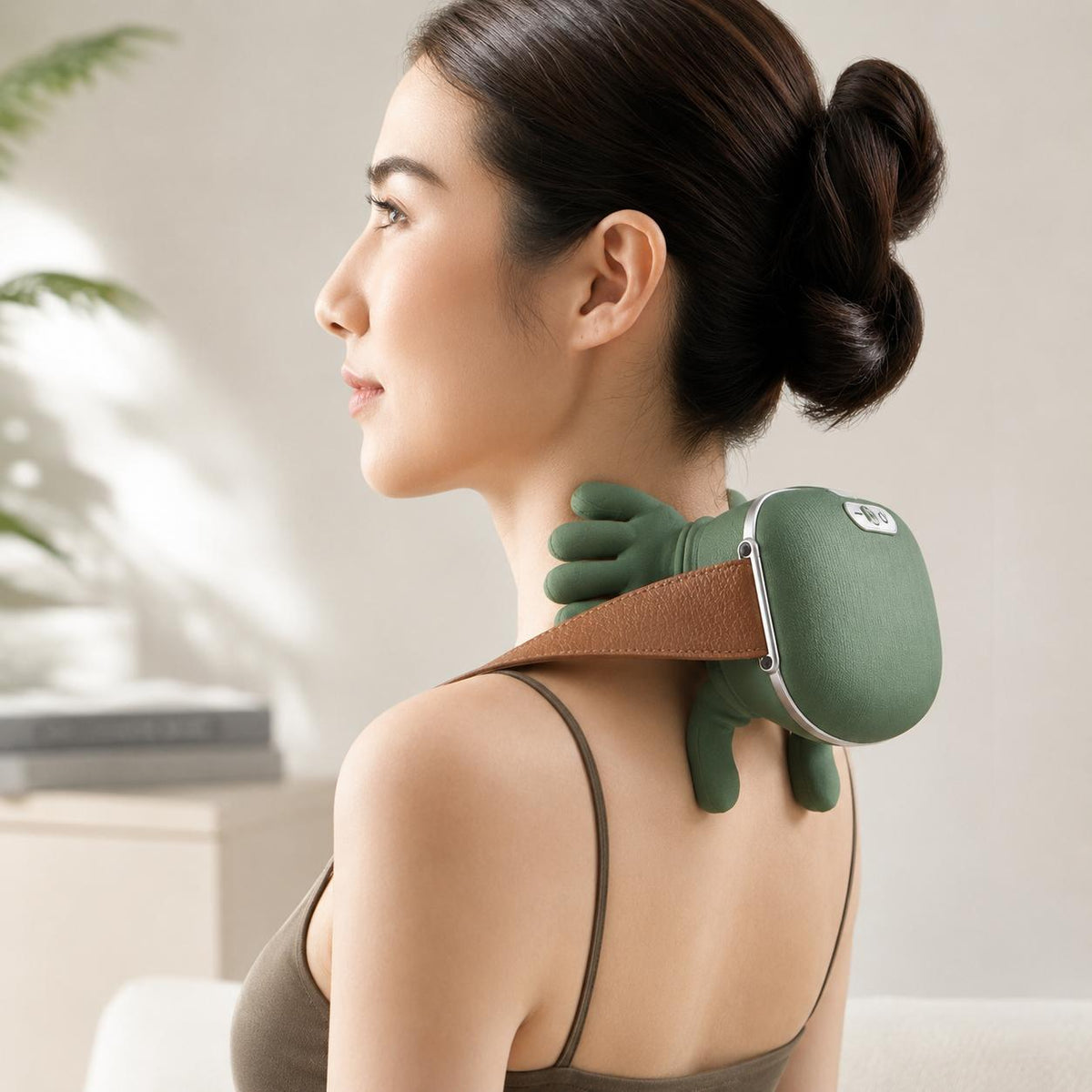 Masajeador Eléctrico de Cuello y Hombros con Manos 3D