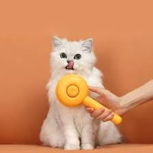 Cepillo quitapelos autolimpiante para perros y gatos