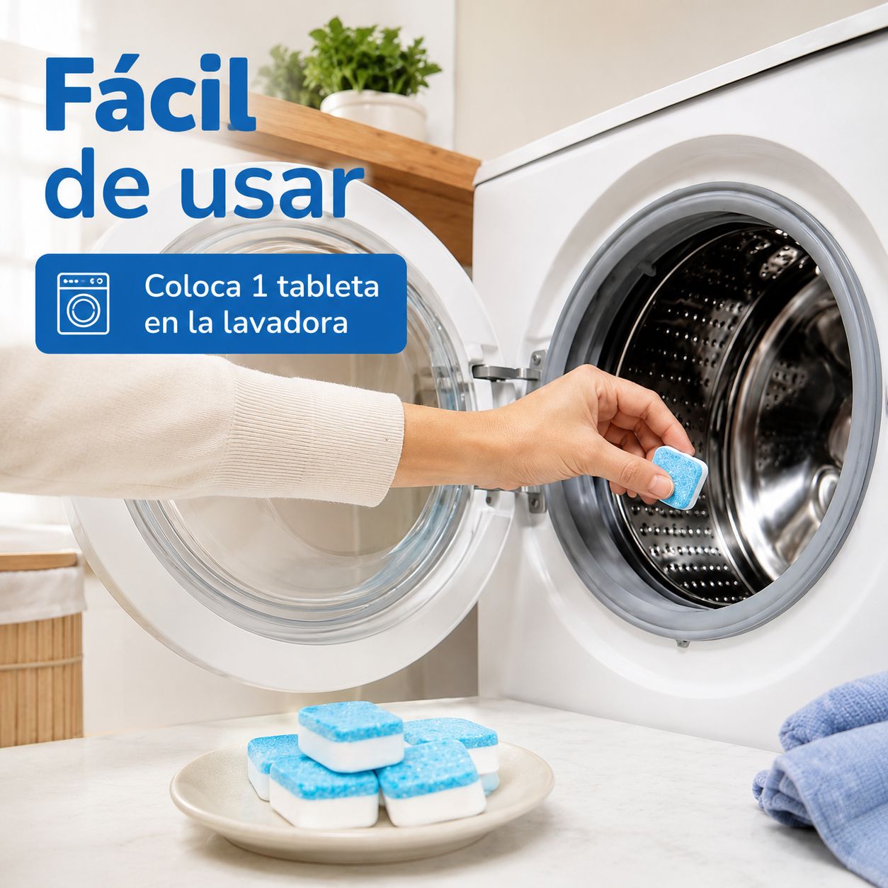 Pastillas Limpiadoras para Lavadora – Pack 24 Unidades
