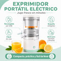 Exprimidor Eléctrico Inalámbrico para Cítricos
